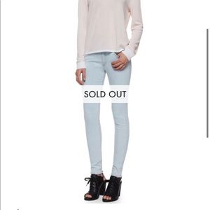 RAG & BONE Skinny White Wash